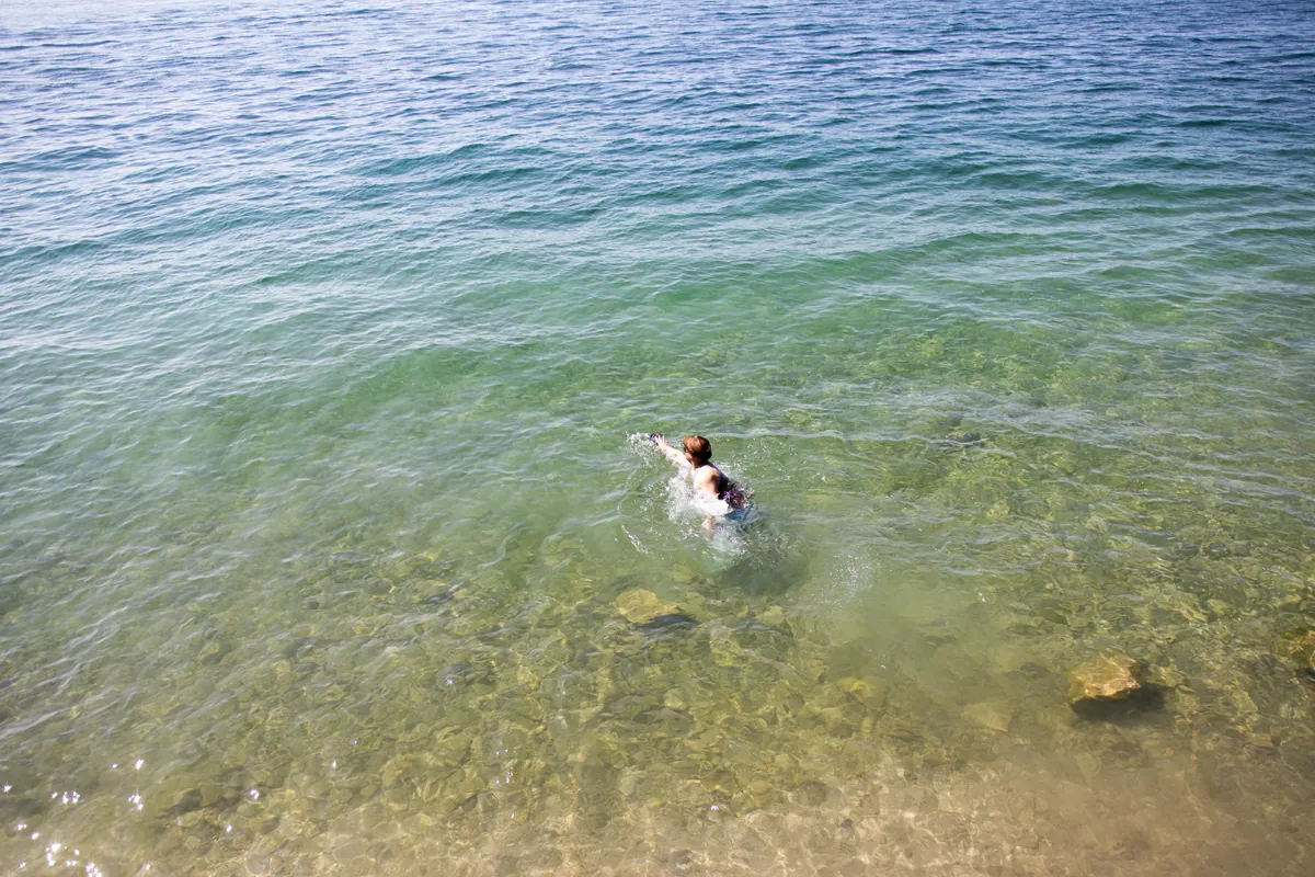 L'acqua del lago