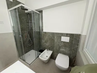 Il bagno della camera